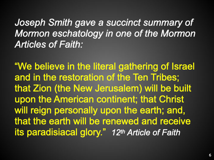 Joseph Smith gave a succinct