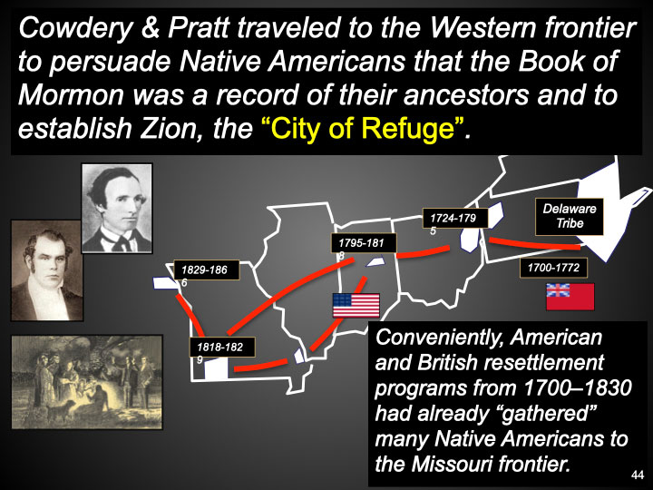 Cowdery & Pratt traveled to