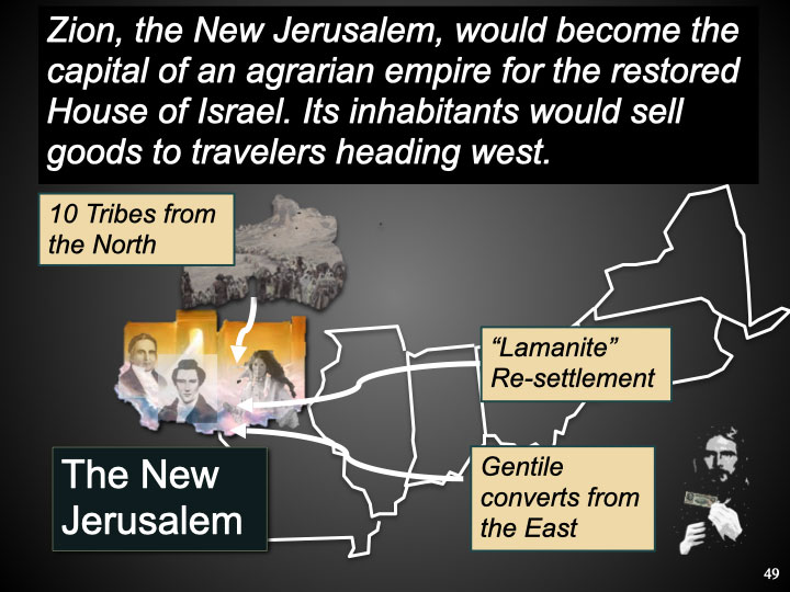 Zion, the New Jerusalem, would 