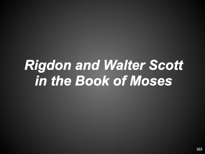 Rigdon and Walter Scott in