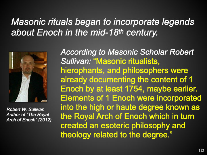 According to Masonic Scholar Robert