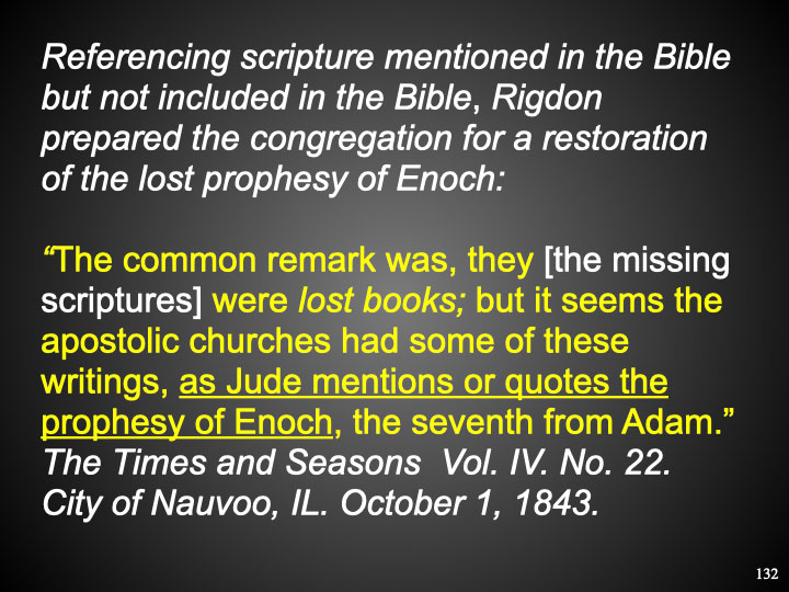 Referencing scripture mentioned in the