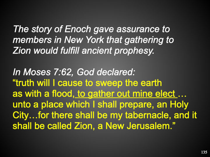 The story of Enoch gave