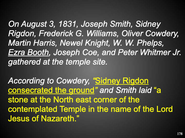 On August 3, 1831, Joseph 