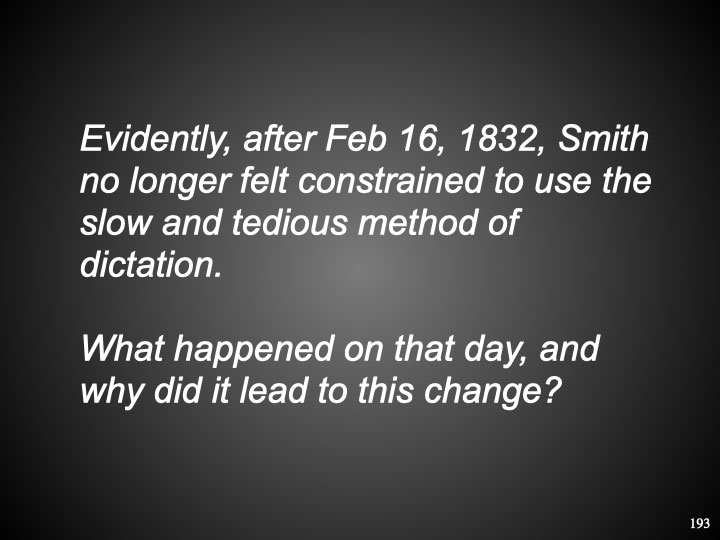 Evidently, after Feb 16, 1832, 