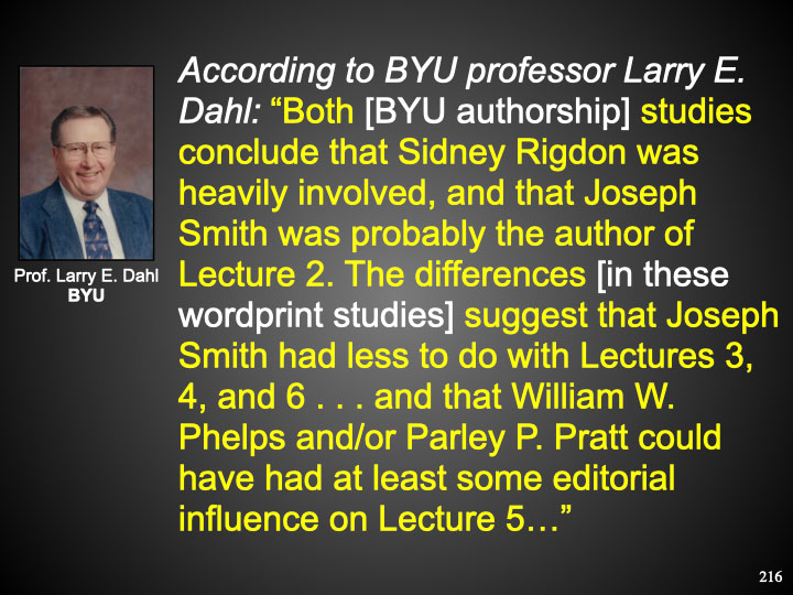 According to BYU professor Larry