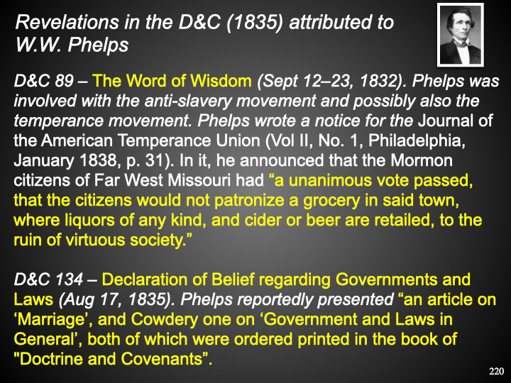 Revelations in the D&C (1835)